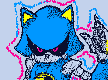 Sonic metal ☆(my boyfriend asked me)