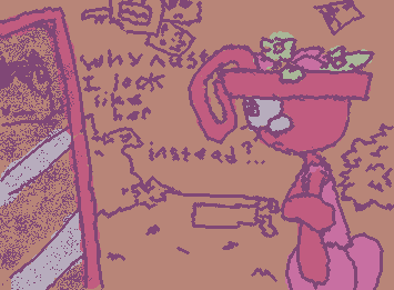 How can one truly love themself if who they're stuck with is the reason why they hate themself so much? bassie self insert or something