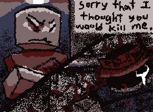 SCENE14 request I HATE IVAN I HATE IVAN. sorry for the aggressive airbrush usage i would use more colors if i didnt have to PAY CASH FOR THEM