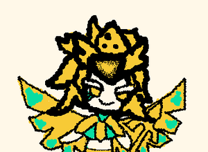 Golden cheese cookie form cookie run. kingdom :3