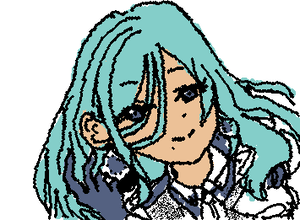 Hinomori shizuku 
(Click on my homepage to see more paintings of figures from the Project SEKAI.)