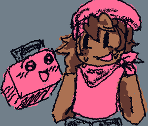 Wait Kyoko... WHAT'S YOUR SUITCASE DOING