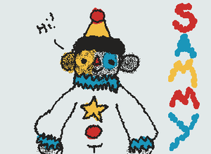 Sammy is a cute little clown. He can do nothing wrong :)