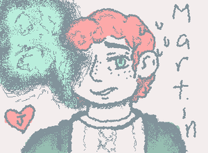 and now jons lovely bf, martin blackwood