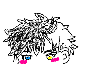 ウィンドブレーカーの桜かいた。ちょっと変だけどゆるして