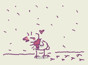 It’s snowing yippee