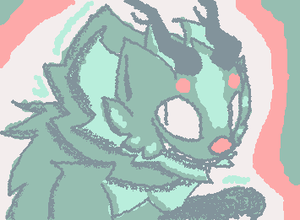 grimyuline from Loomian Legacy (play the game! >>> https://www.roblox.com/games/306964494) drawn with marumaru gum palette
had a bit of trouble coloring with 3