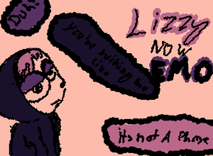 one of my OC's as Emo, requested by @rico_baloon