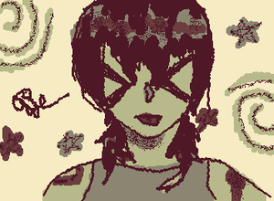 z0mb!3 g!rl!!!! did this in school again (og drawing got deleted so this is a redo)