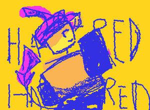 hatred from block tales (i use to play block tales but i gave up 'cause of hatred wahhhhhh but i heard demo 4 release and now demo 5 will.) yey. yeah nvm rblx l