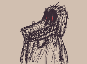 (Also reason why he keeps looking so scribbly and scratchy is because he's like half incomprehensible)