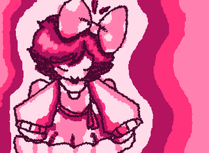 sweetheart ningen (oc) drawn with 5 sheep palette
oc by michi (me)