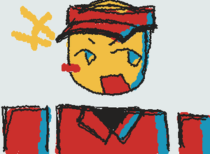 "EAT THE DAMN PIZZA!!" inspired by @Tenn3r !!, thanks for the brighteyes doodles!