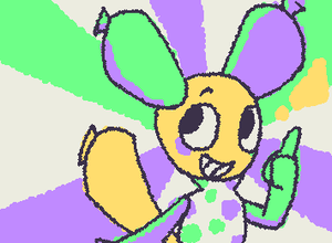 looey from dandy's world!