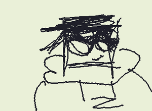 Tried drawing on phone.... didn't go well