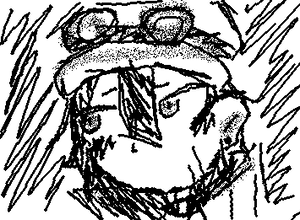 havent posted in a while since i usually do wigglypaint at school... heres genderbend follo from gachiakuta as an apology