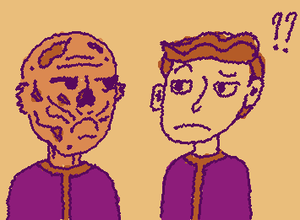 vault dweller has never seen a ghoul!