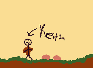 he made himself a bear fur coat!!!! update: warmth
he cut up the bear!!! update: not starving