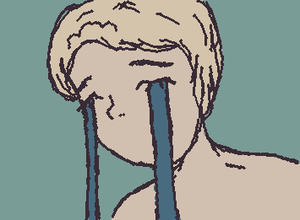 Crying human cloud :(