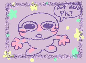 Guys I don’t know what to draw, any suggestions?
:( also I think that there much less ppl here