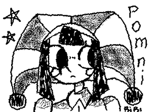 Amazing digital circus pomni drawing