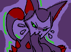 duskit from Loomian Legacy (play the game! >>> https://www.roblox.com/games/306964494)
see my profile for alpha version & gamma version :]