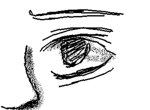 Me and my neighbor's awesome drawing we did!!!
(she helped me with the nose!)