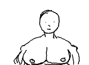 when people draw hot men shirtless only for likes and comments i call that "tittiebait"