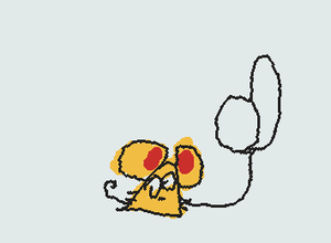 yellow mouse's new look