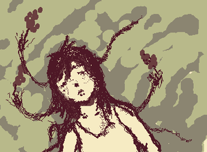 consumed, that's all, just the feeling of being consumed and buried in all the things you feel