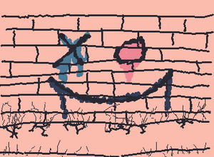 reminds me of an old brick wall i´ve seen