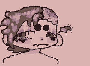 This is Arden. He's a vampire, but he's pretty shy. He's always tired because he has really bad insomnia.