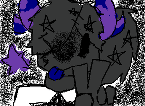 MY PHIGHTING OC!!!! (name is guitar and he's Banhammers little brother, he has depression :[ *sad trombone plays*)