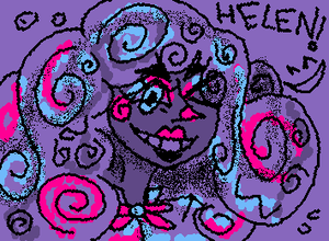 we got the second arcade carpet on drugs, and my sisters fav, helen