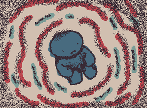 I made it with clay so I drew it