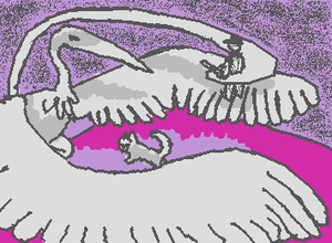 They have angered the bird
(Oh no)