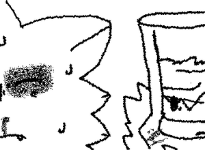 ok this is really bad you can tell it was supposed to be just minty because hes absolutely MASSIVE and brandy looks so bad bc this is my first time drawing em