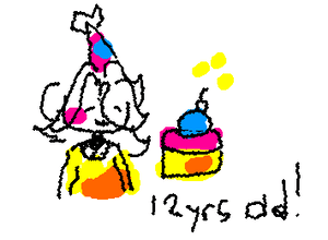 it's my b-day! (im now 12 years old, and btw im in school lol)