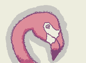 odd looking flamingo, please feed me tips
