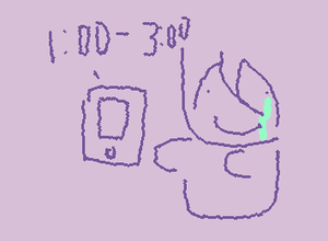 hmm sleep no???? 1 am - 3 am or 5am