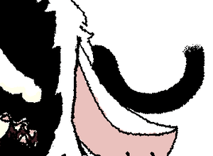 late night doodle of my persona i really dont like it. i wish i could draw minty since id def use him as a representation of myself but i CANNOT draw him right