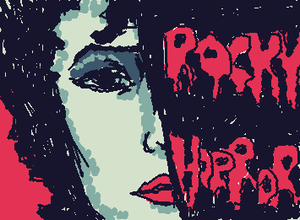 rewatched rocky horror recently and felt like drawing frank!