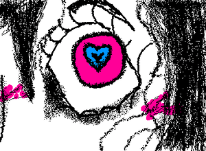 idk what it is but its a eye that's for sure. -val