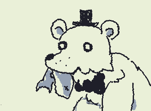 har har har ( he has a fish :> )