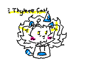 Thylene cat :3 (repost bc I accidentally published it on my school acc :,)