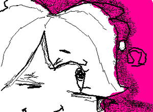 Melody Valentine!!! This is my epic friends oc! Go check her yt out now -- just_a_random_art_kid