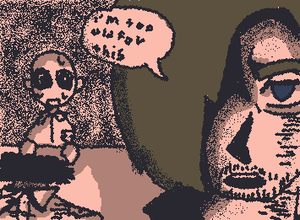 RE9 1/2: Leon ... I'll make Grace art soon I just had a funny idea for Leon's first