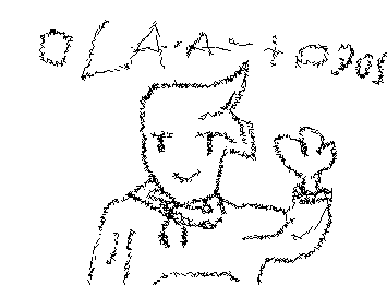 Artwork: ola a todos esse e o meu personagen desculpe se parece um dedo do meio eu tentei =]