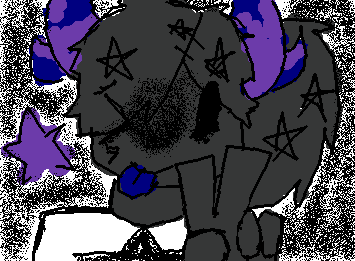 Artwork: MY PHIGHTING OC!!!! (name is guitar and he's Banhammers little brother, he has depression :[ *sad tr...