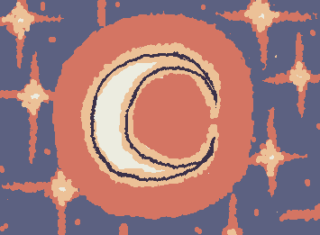 Artwork: I like drawing the moon :>